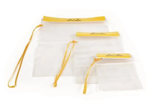 Camco 51340 Waterproof Pouch Set Of 3 Sizes, With Strap Clear Vinyl