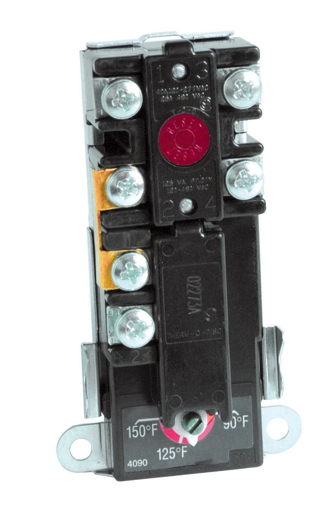 Camco Thermo-Disc Style Replacement Single Element Water Heater Thermostat With High Limit Control - Image 2