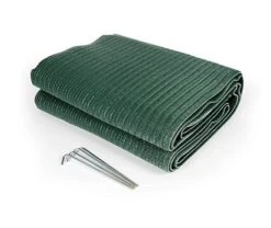Camco 6 X 9-Foot Green Reversable Awning Mat