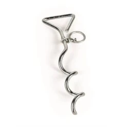 Camco 12-Inch Spiral Anchor Tie-Out With 360-Degree Swivel Ring