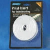 Camco Vinyl Trim Insert, White 1 In X25 Ft