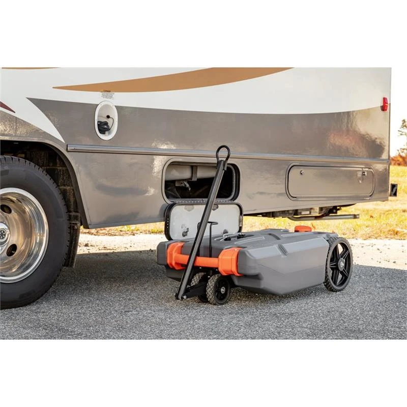Camco 39007 Rhino Tote Tank With Steerable Wheels Ready To Use Kit 36 Gallon - Image 19