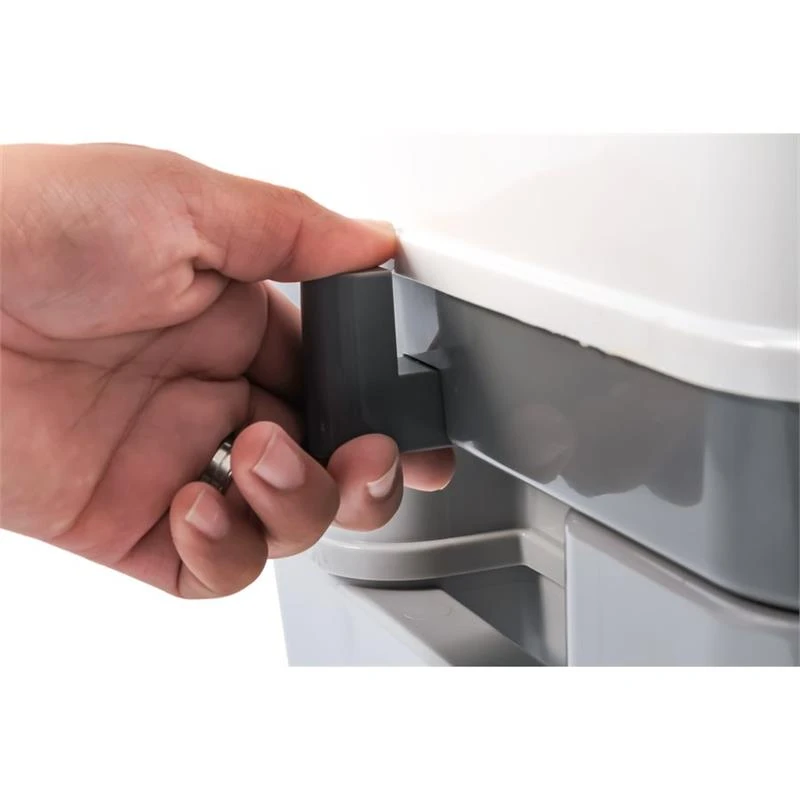 Camco 41545 Travel Toilet 5.3 Gallon Tank With Locking Lid - Image 15