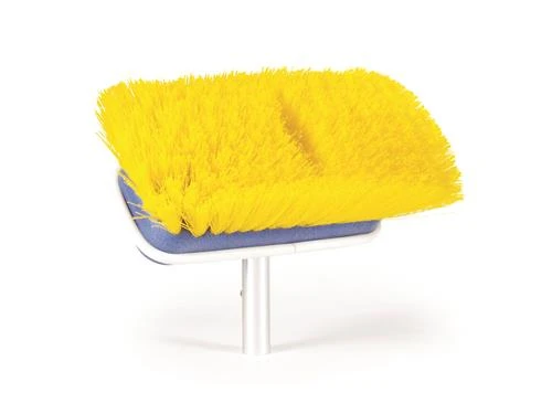 Camco 41924 Rv Wash Brush Head Yellow Medium Bristle Head Attachment Only- 7"
