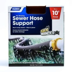 Camco Sidewinder Sewer Hose Support For 10 Ft Hose