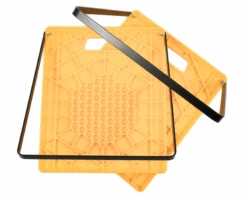 Camco 44543 Large Stabilizer Jack Pads With Handle 14.38" X 12" X .88" Set Of 2