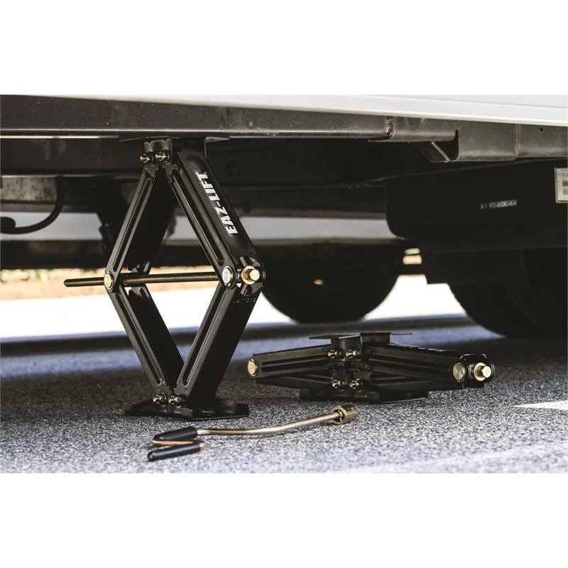 Camco 48830 Eaz-Lift 24" Scissor Jack 7500lb Set Of 2 - Image 3