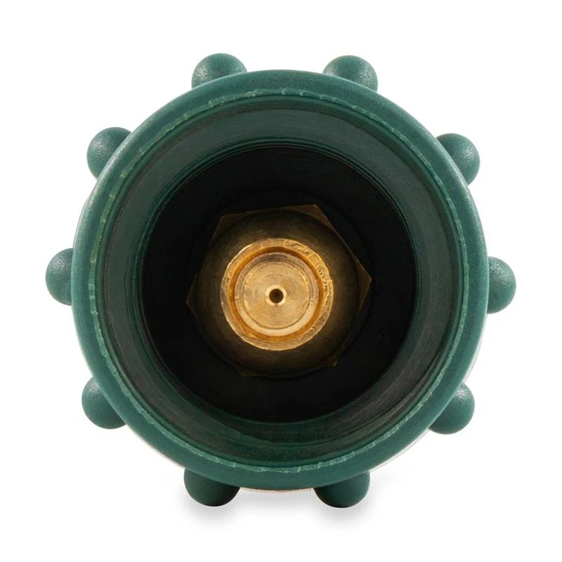 Camco 59923 ACME Nut X 1/4" NPT Green Propane Hose Connector - Image 2