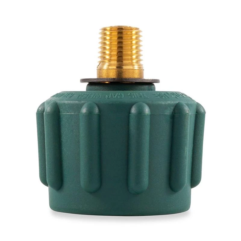 Camco 59923 ACME Nut X 1/4" NPT Green Propane Hose Connector - Image 4