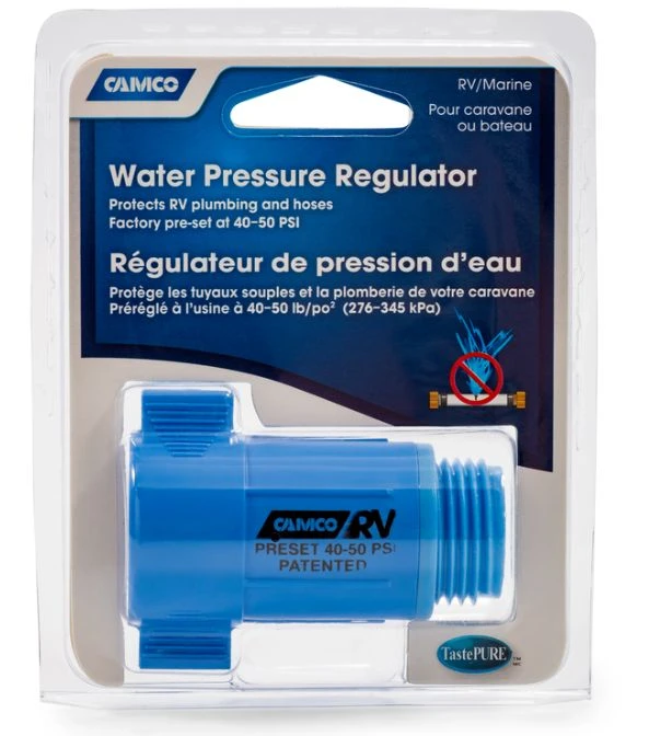 Camco Plastic Rv Water Pressure Regulator