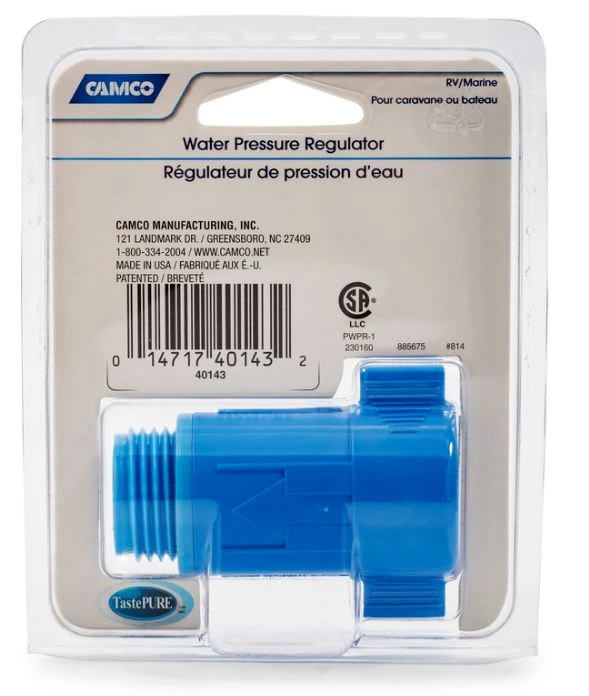 Camco Plastic Rv Water Pressure Regulator - Image 2
