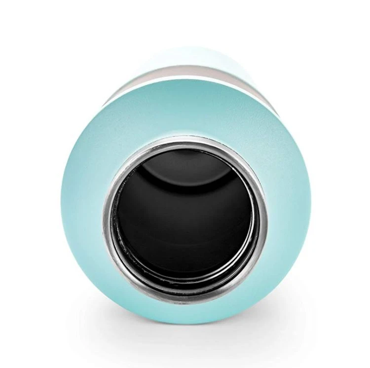 Camco 20-Ounce Seafoam Blue Currituck Standard Mouth Stainless Steel Water Bottle