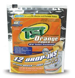 Camco 41189 Tst Orange Drop Ins - Bag Of 15 Treatments