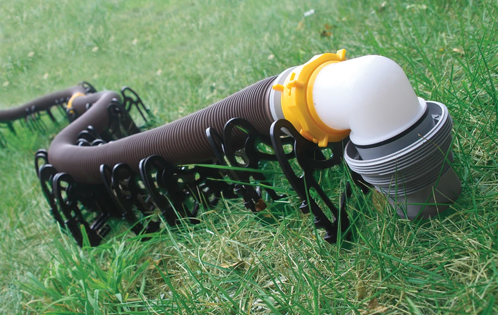 Camco Sidewinder Rv Sewer Hose Support - Image 2