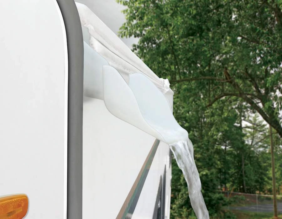 Camco Gutter Spouts With Extensions, 4-Pack White