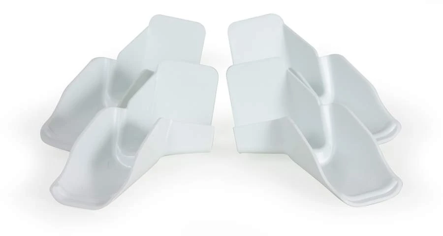 Camco Gutter Spouts With Extensions, 4-Pack White - Image 2