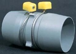 Camco 39163 Gray Easy Slip Sewer Hose Coupler - 3"