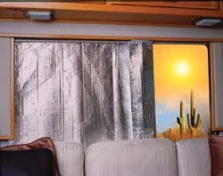 Camco 45161 Reflective Solar Window Shade - 26" X 50" - Image 2