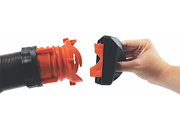 Camco 40311 Black Magnetic Sewer Hose Storage Carrier Cap - Image 2