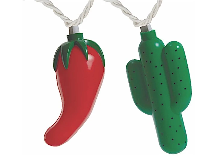 Camco 42659 Chili/Cactus Party Lights