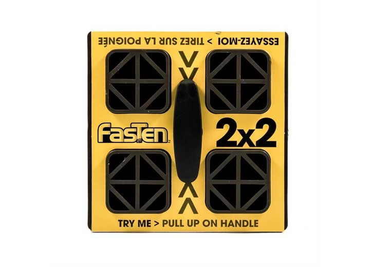 Camco 44521 FasTen Interlocking Leveling Blocks 8-1/2" X 8-1/2" Set Of 10 Brown - Image 8