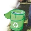 Camco 42983 Collapsible Recycle Bin, 18 Inch Diameter X 24 Inch Height
