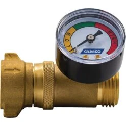 Camco Water Pressure Regulator W/Gauge