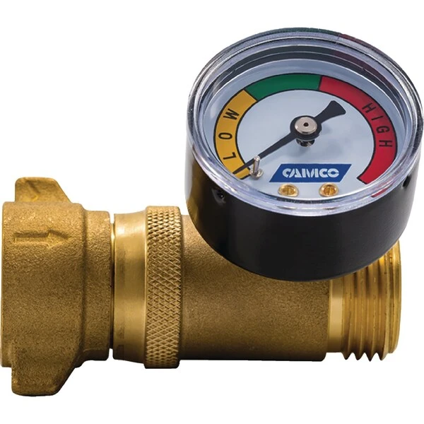 Camco Water Pressure Regulator W/Gauge