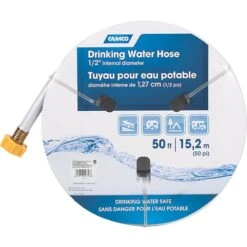 Camco TastePURE Drinking Water Hose 1/2" X 50'L