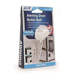 Camco AWNING DOOR ROLLER BALL W/SCREEN DOOR SLIDE, BILINGUAL