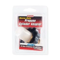Camco LP CYLINDER ADAPTER, POL X 1IN-20 MALE, CLAMSHELL